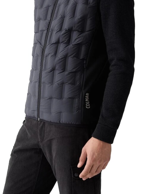 SCI ETERNITY Chaqueta acolchada sin mangas negro - Chaquetas sin mangas para hombre.