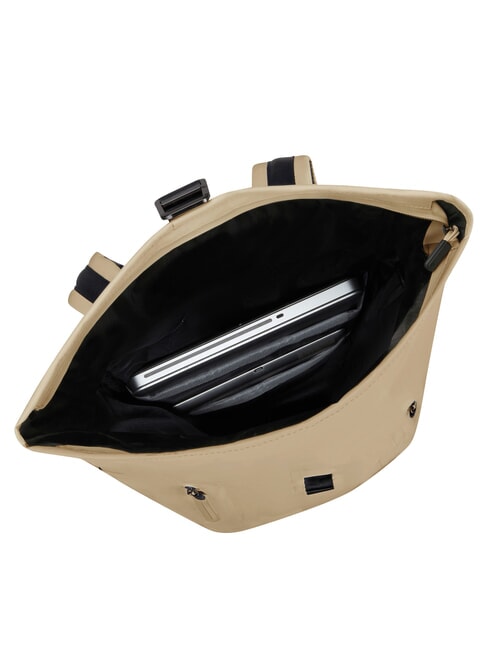 COATIFY BIZ Mochila enrollable para portátil de 15,6" arena - Mochilas para portátil