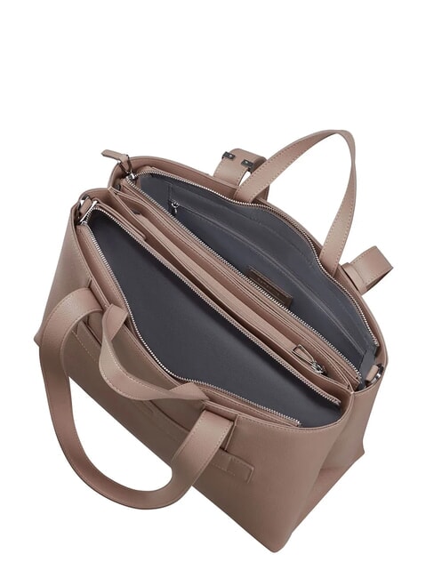 BRIGHTBEYOND  Bolsa para PC con correa para el hombro BEIGE - Maletines de Trabajo