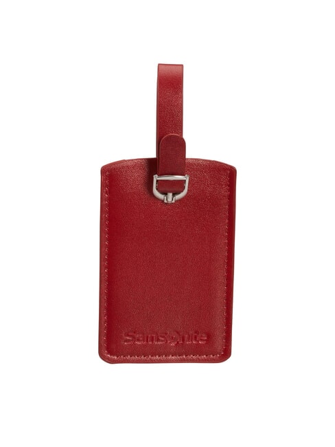  Insignias de nombre de GLOBAL TRAVEL 2 ROJO - Accesorios de viaje