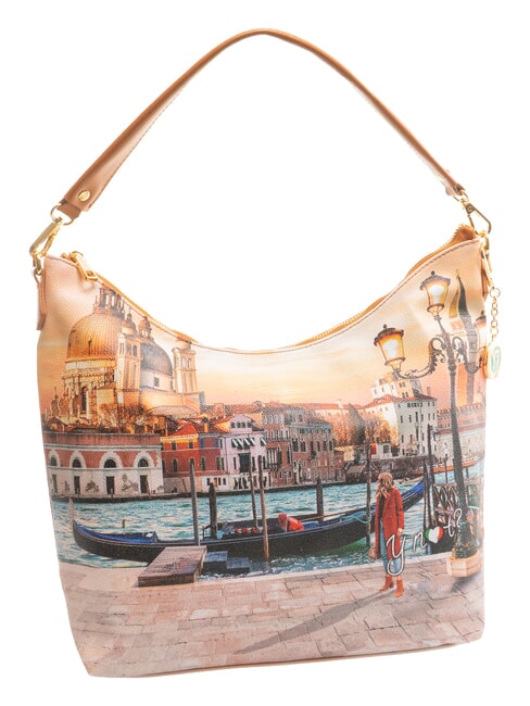 YESBAG Bolso de hombro tipo hobo Atardecer en Venecia - Bolsos Mujer