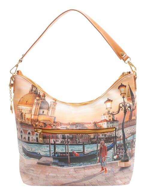 YESBAG Bolso de hombro tipo hobo Atardecer en Venecia - Bolsos Mujer