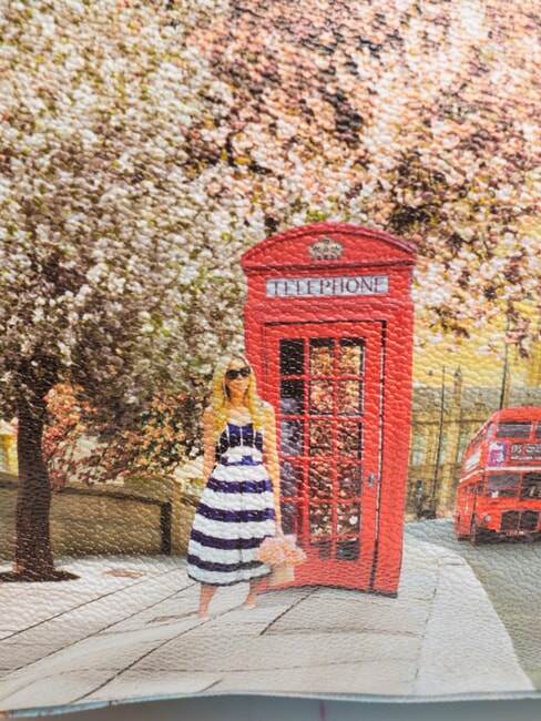 YESBAG Bolso de hombro Rosa inglesa - Bolsos Mujer