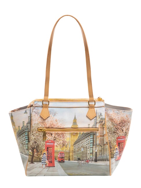 YESBAG Bolso de hombro Rosa inglesa - Bolsos Mujer