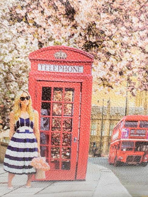 YESBAG  Bolso de hombro grande Rosa inglesa - Bolsos Mujer