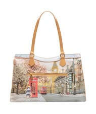 YNOT YESBAG  Bolso de hombro grande Rosa inglesa - Bolsos Mujer - 4