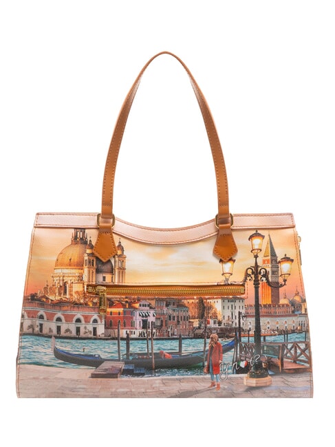 YESBAG Bolso de hombro Atardecer en Venecia - Bolsos Mujer