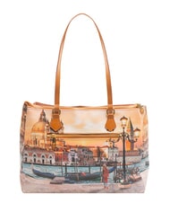 YNOT YESBAG Bolso de hombro estampado Atardecer en Venecia - Bolsos Mujer - 3