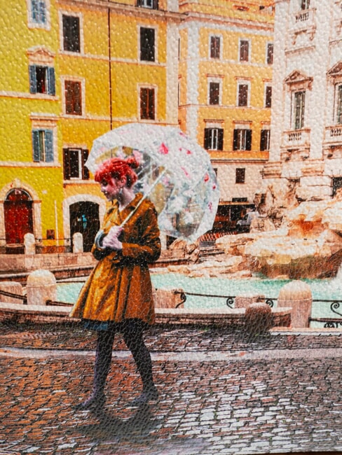 YESBAG Bolsa de la compra Roma arcoíris - Bolsos Mujer