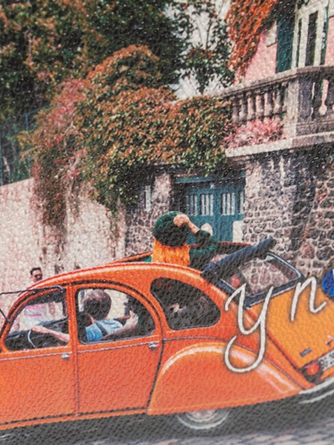 YESBAG Clutch Bolso de mano con bandolera As&iacute; es la vida - Bolsos Mujer