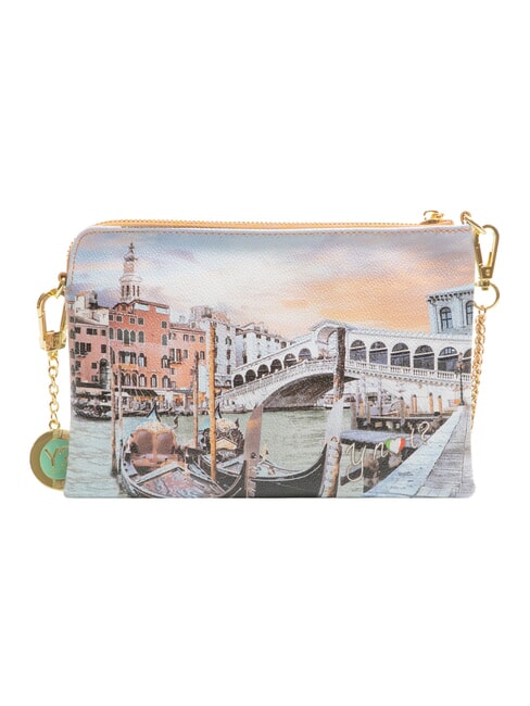 YESBAG Clutch con pu&ntilde;o y bandolera Venecia - Bolsos Mujer