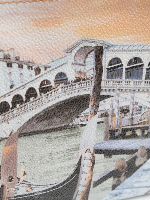 YESBAG Bolso de mano tipo sobre con bolsillo Venecia - Bolsos Mujer