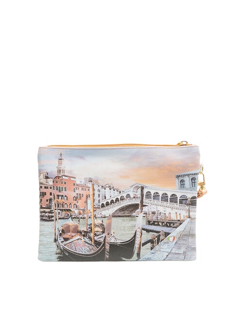 YESBAG Bolso de mano tipo sobre con bolsillo Venecia - Bolsos Mujer