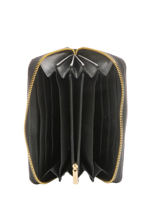 ROMANCE Cartera con cremallera NEGRO - Carteras Mujer