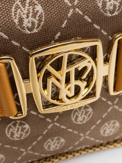 ROMANCE Bolso de hombro mostaza - Bolsos Mujer