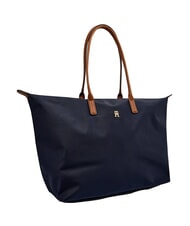 TOMMY HILFIGER POPETTE Bolso de hombro maxi azul espacial / negro - Bolsos Mujer - 2