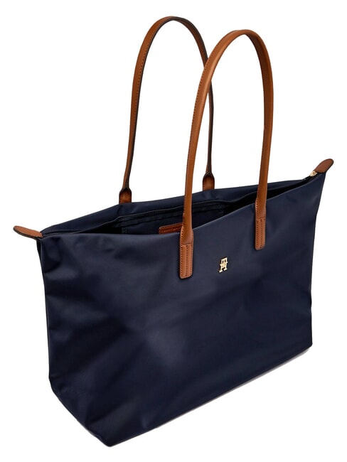 POPETTE Bolso de hombro maxi azul espacial / negro - Bolsos Mujer