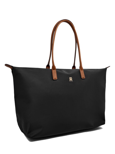 POPETTE Bolso de hombro maxi negro - Bolsos Mujer