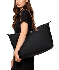 TOMMY HILFIGER POPETTE Bolso de hombro maxi negro - Bolsos Mujer - 5