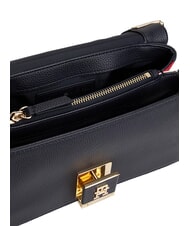 TOMMY HILFIGER TH HER Bolso de hombro, con correa para el hombro azul espacial / negro - Bolsos Mujer - 3