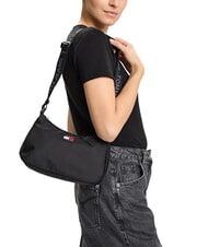 TOMMY HILFIGER TJW ESS DAILY Bolso de hombro negro - Bolsos Mujer - 5