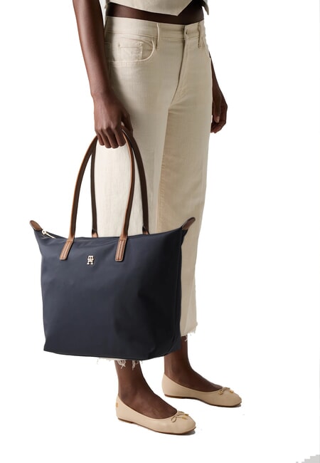 POPETTE Bolsa de la compra azul espacial / negro - Bolsos Mujer