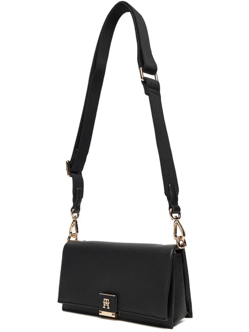 TH HER Mini bolso de hombro negro - Bolsos Mujer