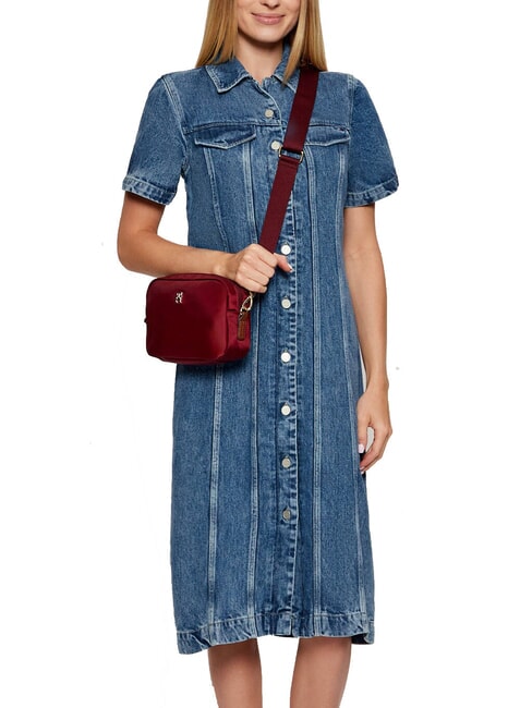 POPETTE Mini bolso de hombro para cámara colorete profundo - Bolsos Mujer