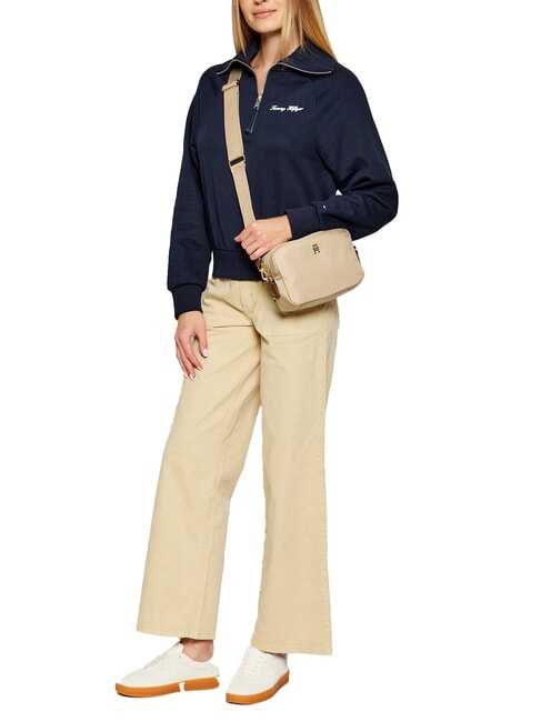 POPETTE Mini bolso de hombro para cámara sándalo - Bolsos Mujer