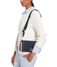 TOMMY HILFIGER TH HER Mini bolso de hombro azul espacial / negro - Bolsos Mujer - 5