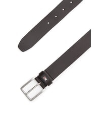 TOMMY HILFIGER OLIVER Cinturón de piel fabricado en Italia Marrón - Cinturones - 2