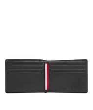TOMMY HILFIGER TH CORP Cartera compacta de cuero - Carteras Hombre