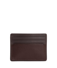 TOMMY HILFIGER TH CORP Tarjetero de cuero granos de café - Carteras Hombre - 2