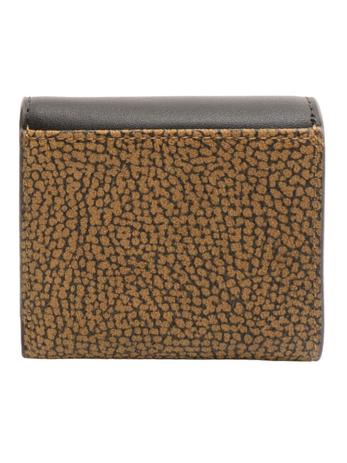 GRAFFITI  Mini billetera op natural / negro - Carteras Mujer