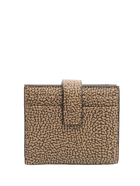 BRUNCH  Cartera compacta op natural / negro - Carteras Mujer