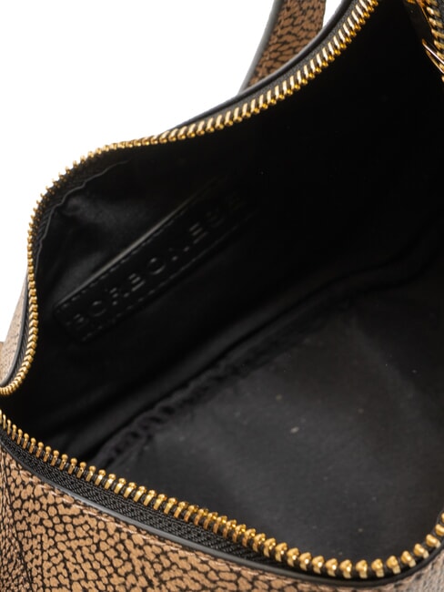 FRAME  Bolso de hombro, con correa para el hombro op natural / negro - Bolsos Mujer