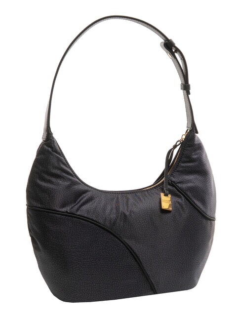 TENNIS  Bolso de hombro tipo hobo negro oscuro - Bolsos Mujer