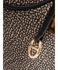 BORBONESE TENNIS  Bolso de hombro tipo hobo OP / NATURAL / NEGRO - Bolsos Mujer - 3