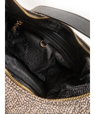 BORBONESE TENNIS  Bolso de hombro tipo hobo OP / NATURAL / NEGRO - Bolsos Mujer - 5
