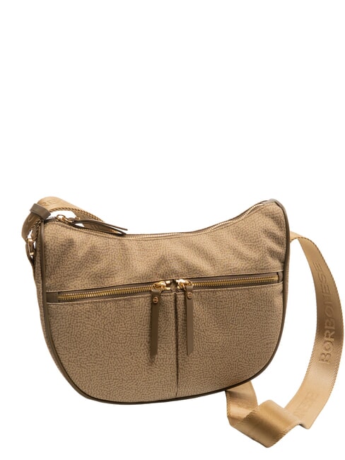 LUNA BAG M Flexos Zip verde petróleo - Bolsos Mujer