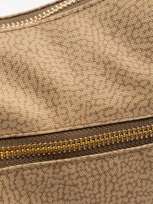 LUNA BAG M Flexos Zip verde petróleo - Bolsos Mujer