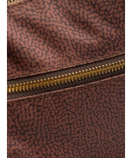 BORBONESE LUNA BAG M Flexos Zip terracota - Bolsos Mujer - 3