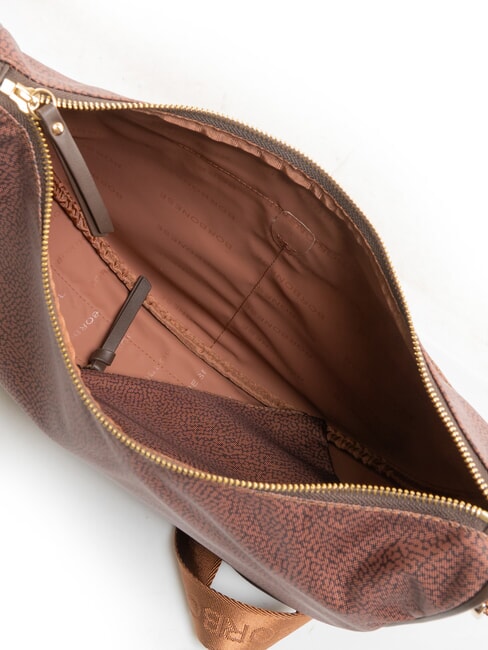 LUNA BAG Flexos Zip terracota - Bolsos Mujer