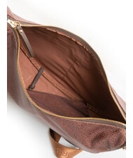 BORBONESE LUNA BAG Flexos Zip terracota - Bolsos Mujer - 5