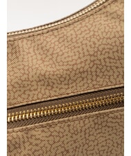 BORBONESE LUNA BAG Flexos Zip verde petróleo - Bolsos Mujer - 3