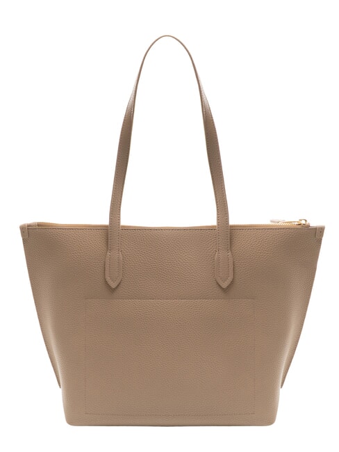 CLASSIC Bolso de compras de cuero gris pardo - Bolsos Mujer