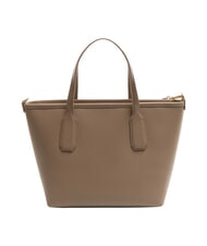 FURLA CLASSIC Bolso de mano, shopper de piel gris pardo - Bolsos Mujer - 3