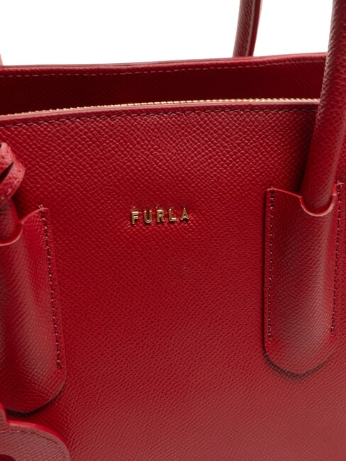 TESSA Bolso tote de piel con estampado Andrómeda laca - Bolsos Mujer