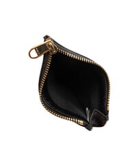 FURLA GARDENIA Tarjetero plano de cuero negro - Carteras Mujer - 3