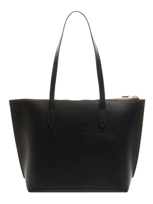 CLASSIC Bolso de compras de cuero negro - Bolsos Mujer